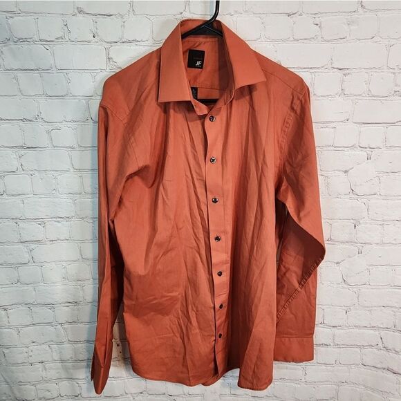Men's JF J.Ferrar "Modern Fit" longsleeve dress shirt, size Medium - Picture 1 of 3